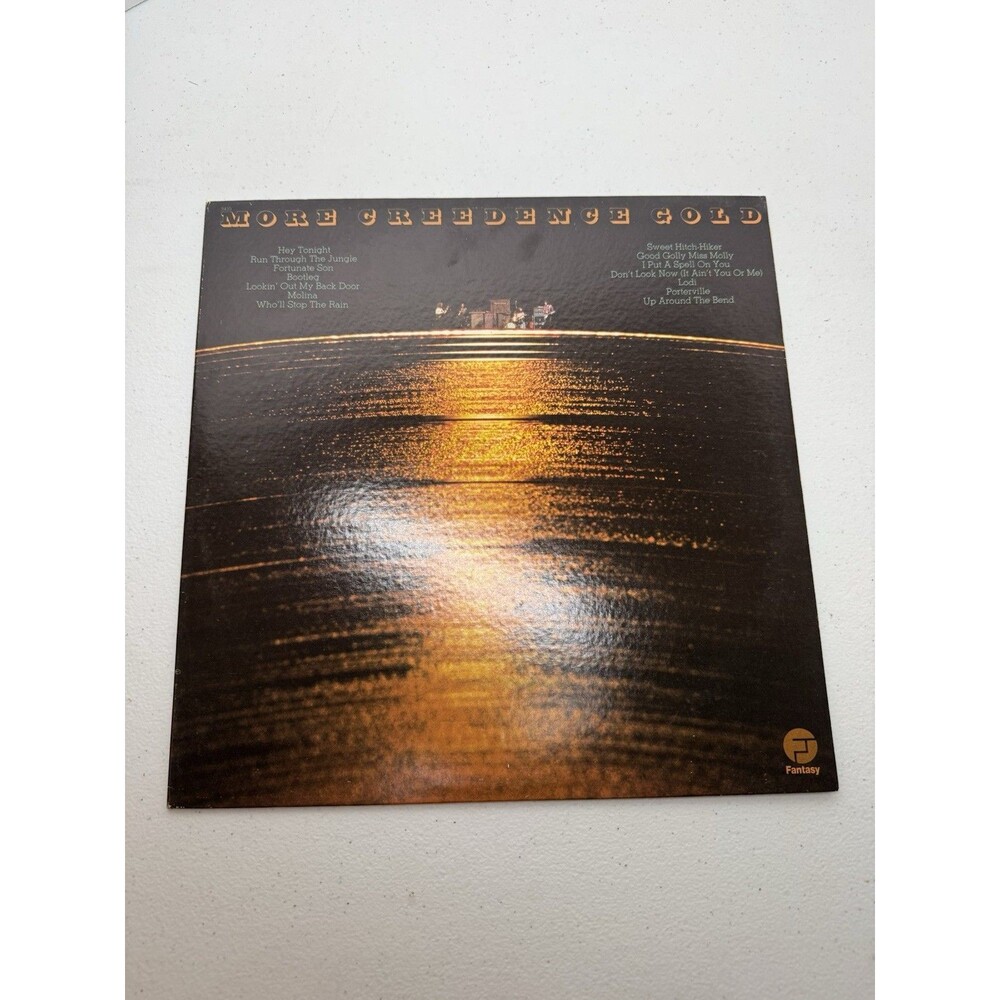 Creedence Clearwater Revival More Creedence Gold Vinyl Record Fantasy 9430